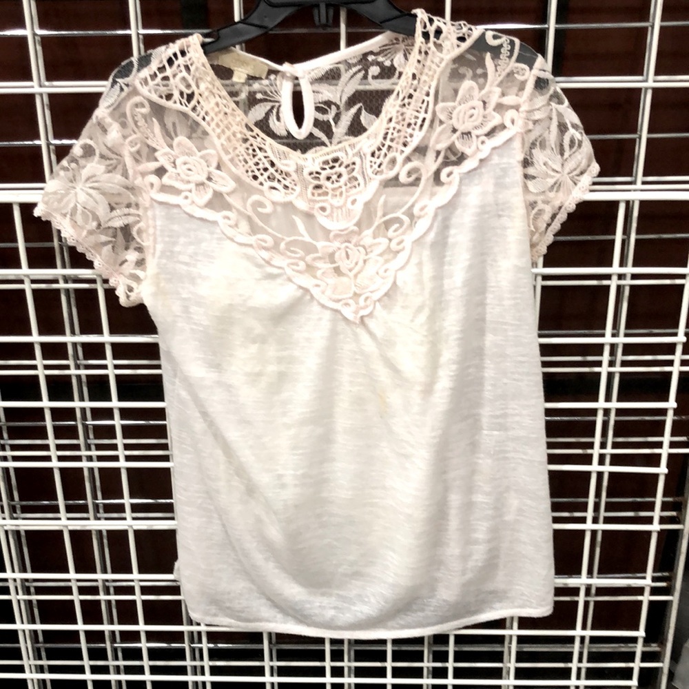 Women’s Viscose Polyester T-Shirt with Camisole( defect: stain)